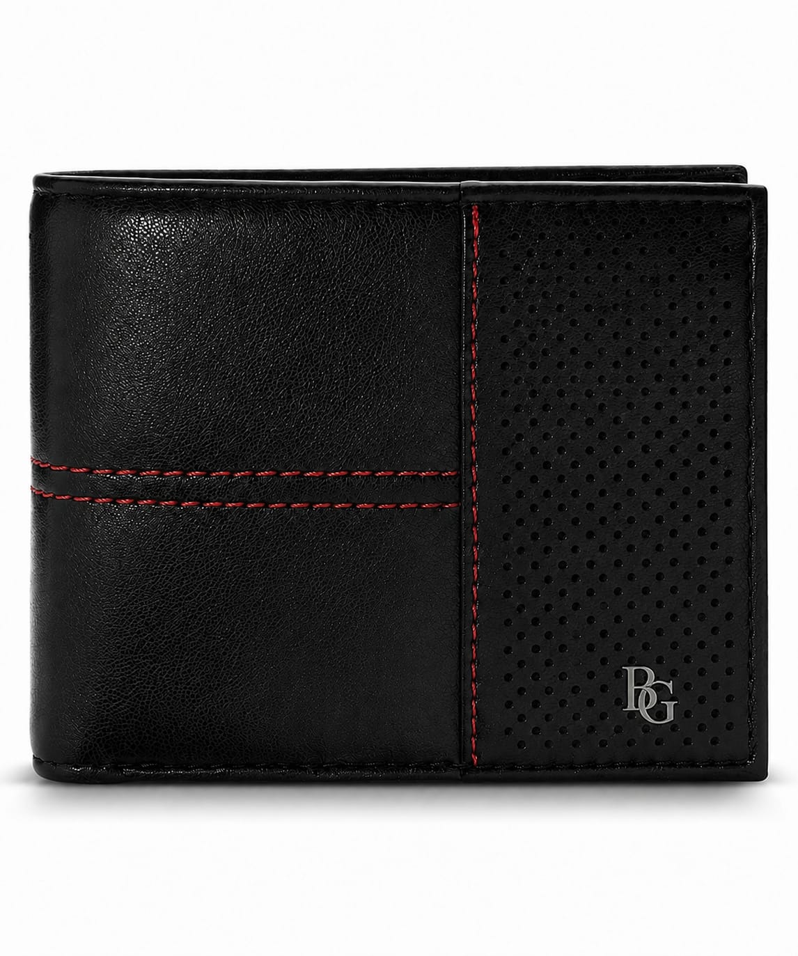 Bagiani Black Bifold Wallet for Men