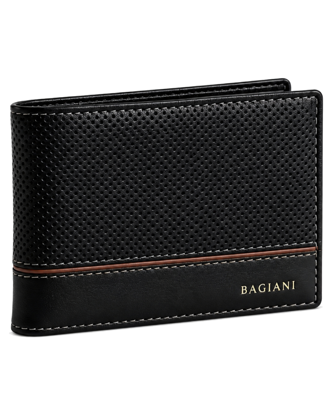 brown-and-black-textured-bifold-wallet